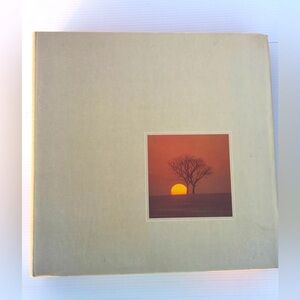 Vintage 1984 Tree Sunset Photo Album Canada